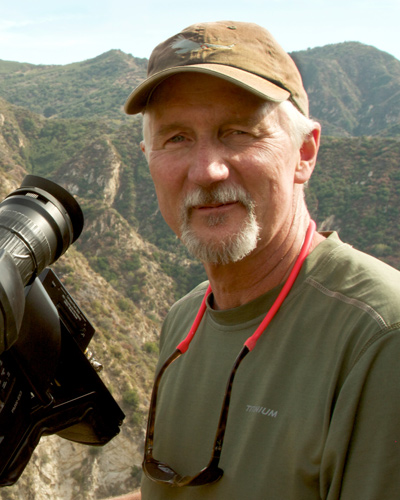 Jeff McLoughlin filming The Condor's Shadow